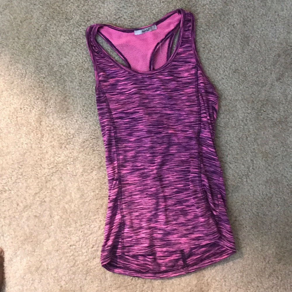 Pretty pink racer back tank